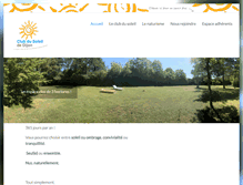 Tablet Screenshot of club-naturiste-du-soleil-de-dijon.com